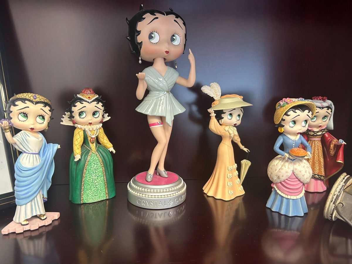 ベティ・ブープ Betty Boop ダンバリーミント COA付き フィギュリン ベティ・ブープ Betty Boop ダンバリーミント COA付き フィギュ
