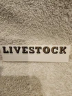 Tonka Farms 1950-1954 Livestock Semi Trailer Replacement Decal Set