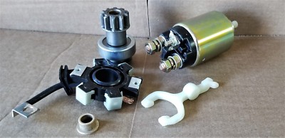 Starter Generator Rebuild Kit For Delco Remy - Brushes & Bearings - Fits Kohler, Briggs, Cub Cadet