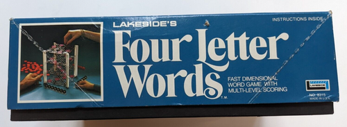 Vintage Four Letter Words Board Game by Lakeside 1975 Edition Complete HTF Retro - Picture 7 of 8