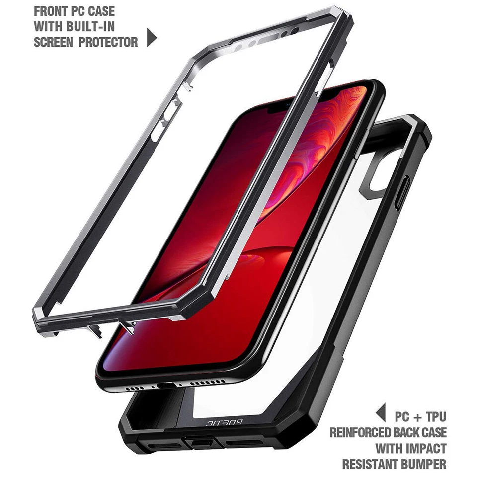 Funda protectora amortiguadora + protector de pantalla para iPhone XR Foto 4 de 4