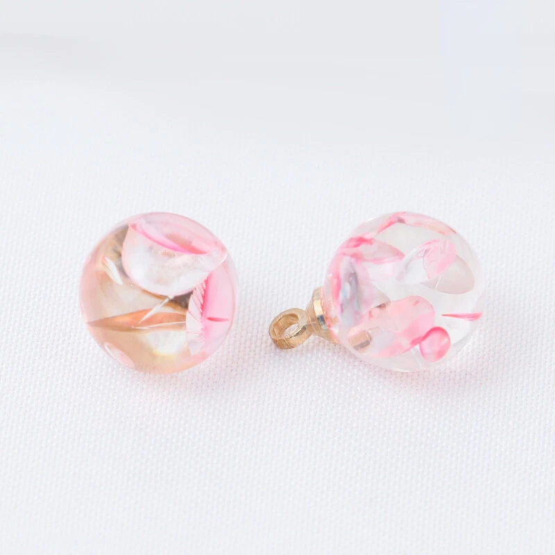 10Pcs 10mm Resin Ball Buttons with Metal Shank for Sewing Clothes DIY Craft - Image 4 of 4