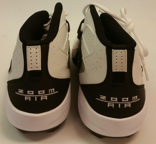 NEW Nike Air Zoom Boss Shark Men's Football Cleats White/Black 308392-101 14-16 - Picture 3 of 6
