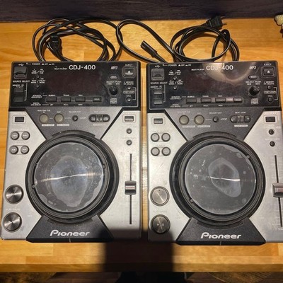 Pioneer Cdj-400 Dj Equipment Set Of 2 JPN Limited Edition Vintage LP Record Play