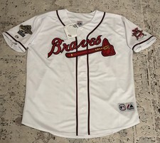 Majestic Authentic Atlanta Braves Greg Maddux 1995 World Series Jersey Men  s XXL