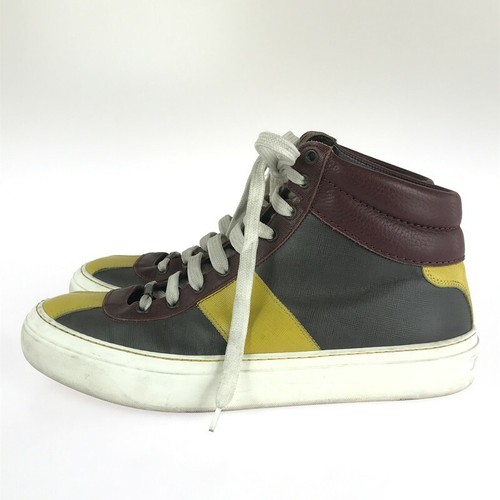 Jimmy Choo Leather High-Cut 183-241119-Yk-11-Tag Size 42 Co