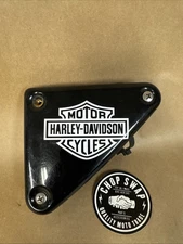 OEM Harley Sportster Ignition Module Side Cover & Fuse Block, 82-03, 66325-82