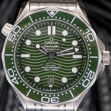 2026 Omega Seamaster Seaweed Green 300m Diver  210.30.42.20.1