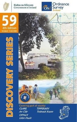 Clare, Offaly, Tipperary (Map) Irish Discovery Series