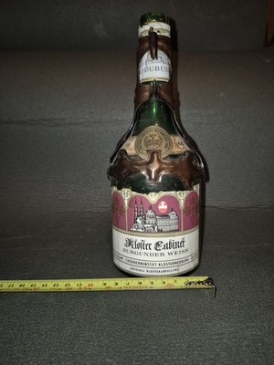 Vintage Flaschenstift Klosterneuburg Weißburgunder selten Weißwein leer ohne Deckel