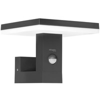 Led AußEnlampe Mit Bewgeungsmelder IP65 3000K Warmweiß Wandleuchte Anthrazit