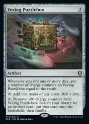 Vexing Puzzlebox - Commander Legends: Battle for Baldur's Gate #343 Mythic Rare