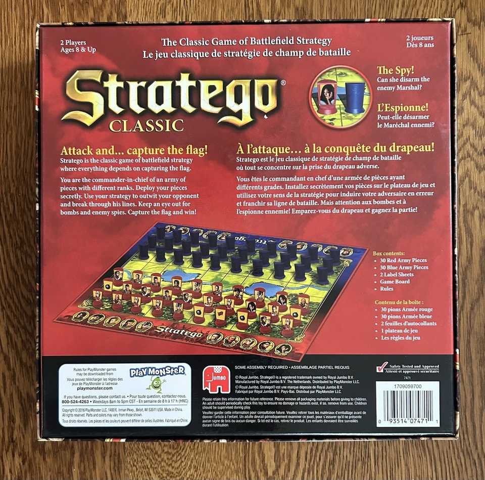 Stratego Original Board Game Variations 2016 Edition Complete - Image 3 of 4
