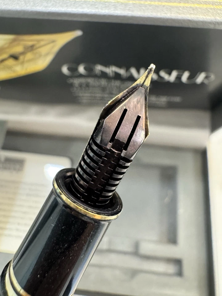 SHEAFFER CONNAISSEUR 18K 750 GOLD Nib Fountain Pen - Black Ink ⭐️⭐️⭐️ - Image 4 of 4
