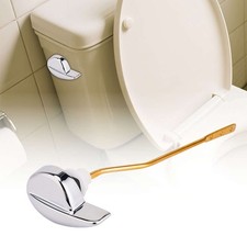 Universal Toilet Flush Lever Handle Replacement Kit for Most Toilet Tank Durable