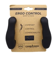 Cane Creek Ergo Control Bar Ends, Pair, Black