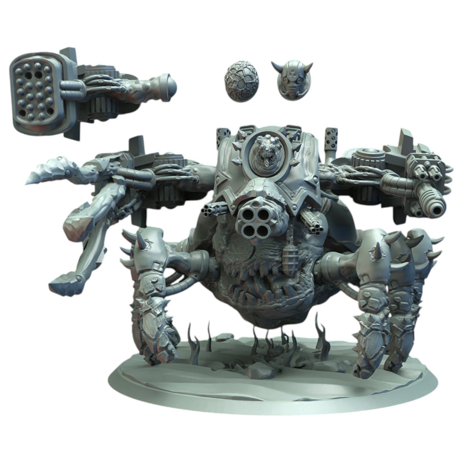 Plague Crab Immaterium God figurine ultra détaillée Légion des abysses pour modélisme wargame