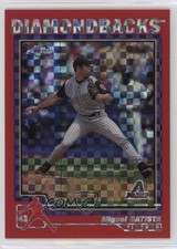 2004 Topps Chrome Red X-Fractor Miguel Batista #142 n1u