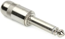 Switchcraft 380 1/4" TS Male Cable-mount Connector