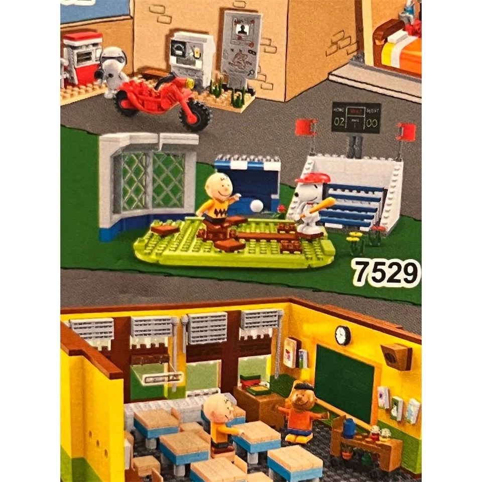 BanBao Peanuts Snoopy Block Set 7529 Interlocking Blocks 3+ Multiple Pieces - Image 2 of 4