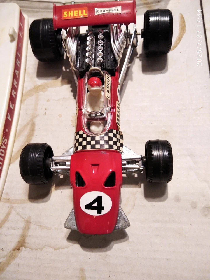 POLITOYS 1/32- FERRARI F.1- CON TECA- PERFETTA - Immagine 2 di 4