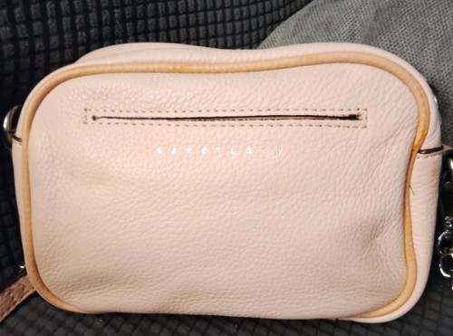 SANCTUARY PINK PEBBLED LEATHER CROSSBODY HANDBAG SOFT L@@K