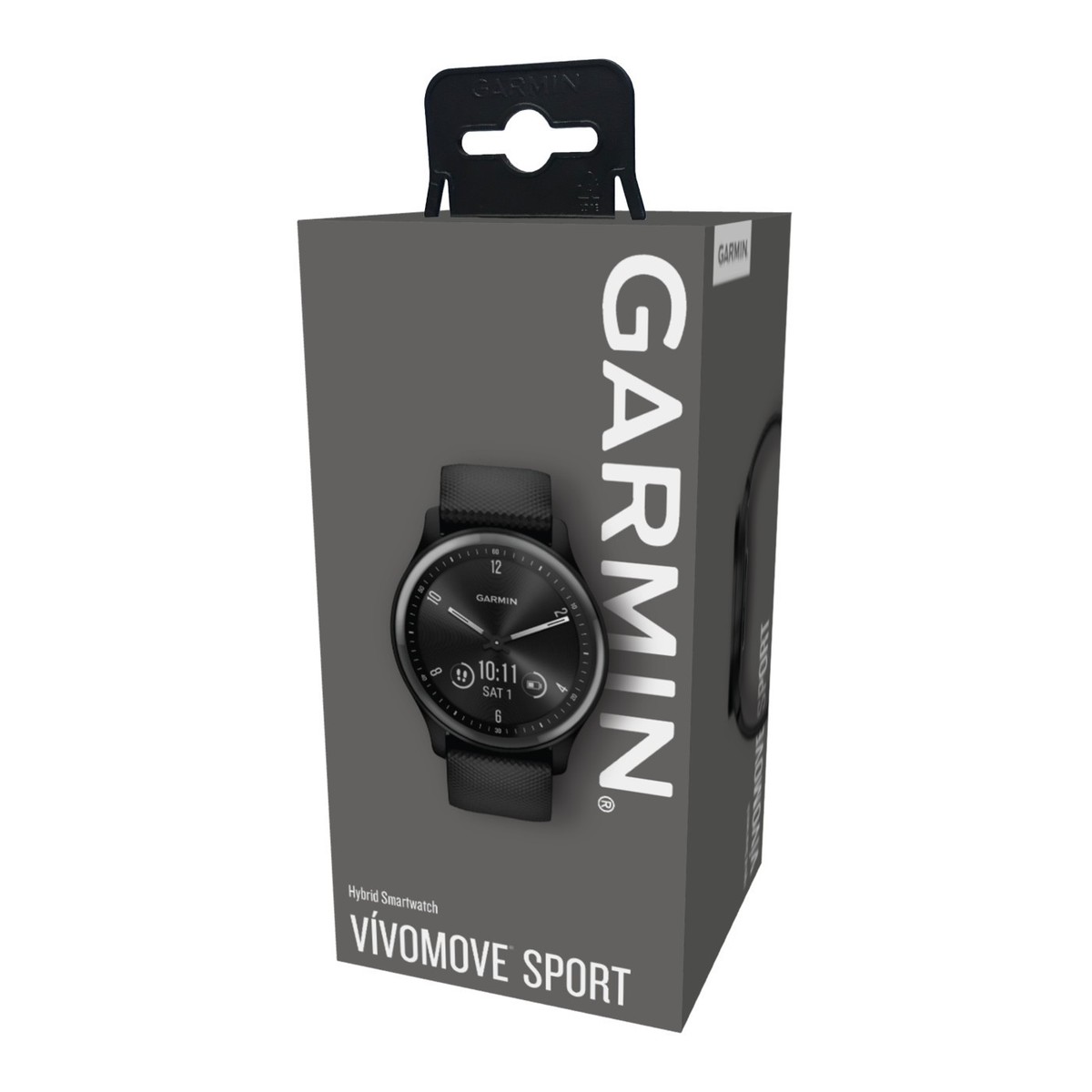 Hybrid Smartwatch GARMIN VIVOMOVE SPORT Silicone Black 40mm