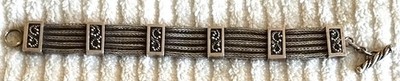 Vintage LOIS HILL 925 silver bracelet - rare design