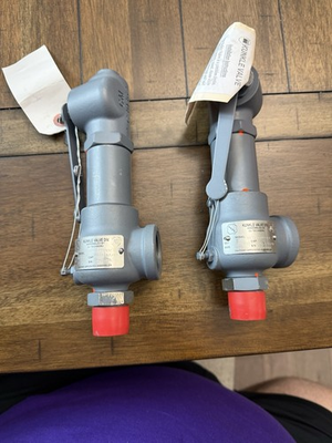 #ad Kunkle 927 Pressure relief Valves. Section 1 $400.00