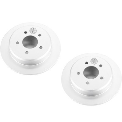 SET-P15AR8552EVC-2 Powerstop 2-Wheel Set Brake Discs Rear RWD for Explorer Sport