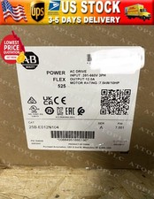 New Factory Sealed AllenBradley 25B-E012N104 10HP FW 6001 POWERFLEX 525 AC DRIVE