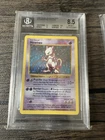 Pokémon Mewtwo 10/102 Base Set Shadowless Holo Rare Beckett 8.5 Card