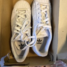 Adidas Superstar Foundation J Big Kids Shoes Running White-Running White b23641