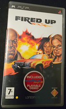 Fired Up - Sony PSP - 2005 - Region Free - PEGI 7 - Multiplayer -