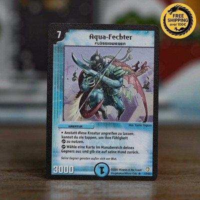 German - DM07 - 17/55 - Aqua-Fechter - Duel Masters - Rare - DM7
