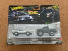 2026 Hot Wheels 2 Pack Back to the Future Time Machine Toyota Pickup Truck