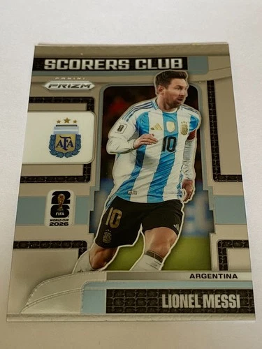 2026 Panini Prizm World Cup - Scorers Club Lionel Messi RARE