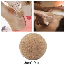 Ballon de massage en liège, ballon de fitness, rouleau de fitness pour le bas