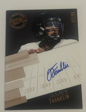 2014 James Franklin Press Pass Bronze Auto Rookie RC /99