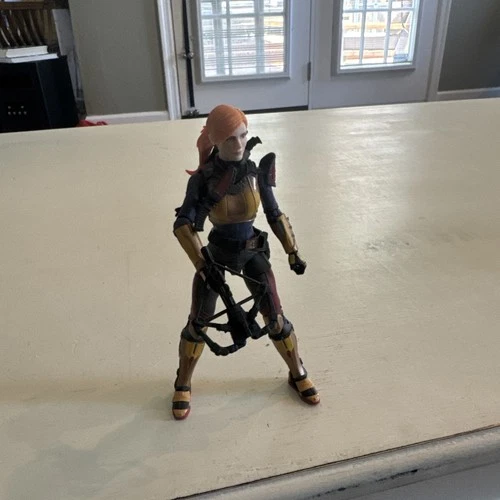 Loose Hasbro G.I. Joe Classified Series Scarlett #5 Field Variant Redeco Figure