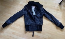 KHUJO GIACCA INVERNALE EFFETTO PELLE CON CINTURA NERA S