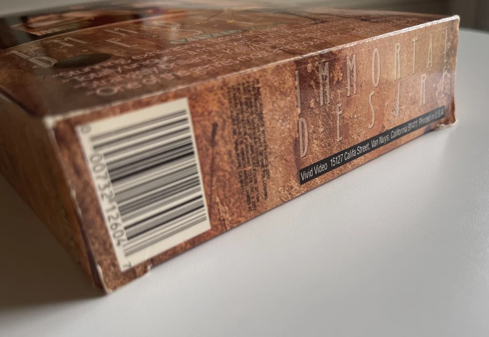 Immortal Desire (VHS, Big Box) OOP Rare Vintage Horror Romance – Cult Collector Foto 4 de 4