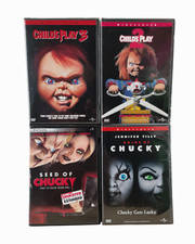 Chucky Child's Play 2, 3,  Bride Of, Seed of (Used) Horror  Lot of 4 DVD