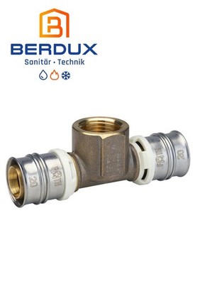 Alpex Pressfitting T-Stück 16x1/2''x16mm 1 Stk Conel Fitting / Wasser / Heizung