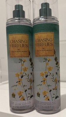 Bath & Body Works Chasing Fireflies Fine Fragrance Mist 8 Fl Oz Lot Of 2