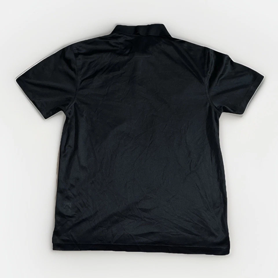 MATCO Herramientas "Servicio. Confianza. Respeto." Polo de golf negro para hombre Foto 2 de 4