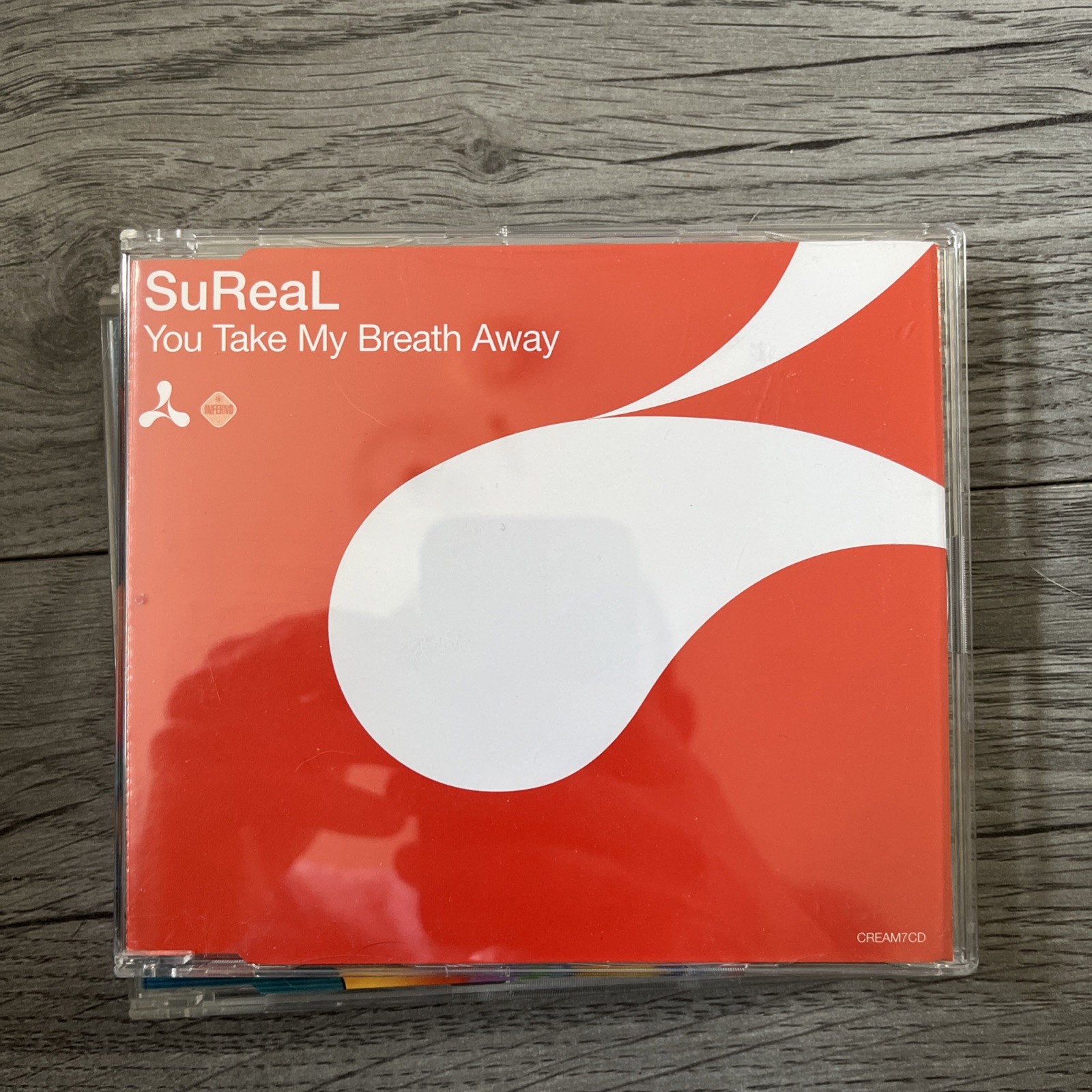 SuReal – You Take My Breath Away - CD Single - 2000 Mint Condition (B3)