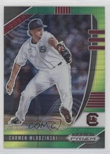 2020 Panini Prizm Draft Picks Green & Yellow Hyper Carmen Mlodzinski #PDP31 07u9