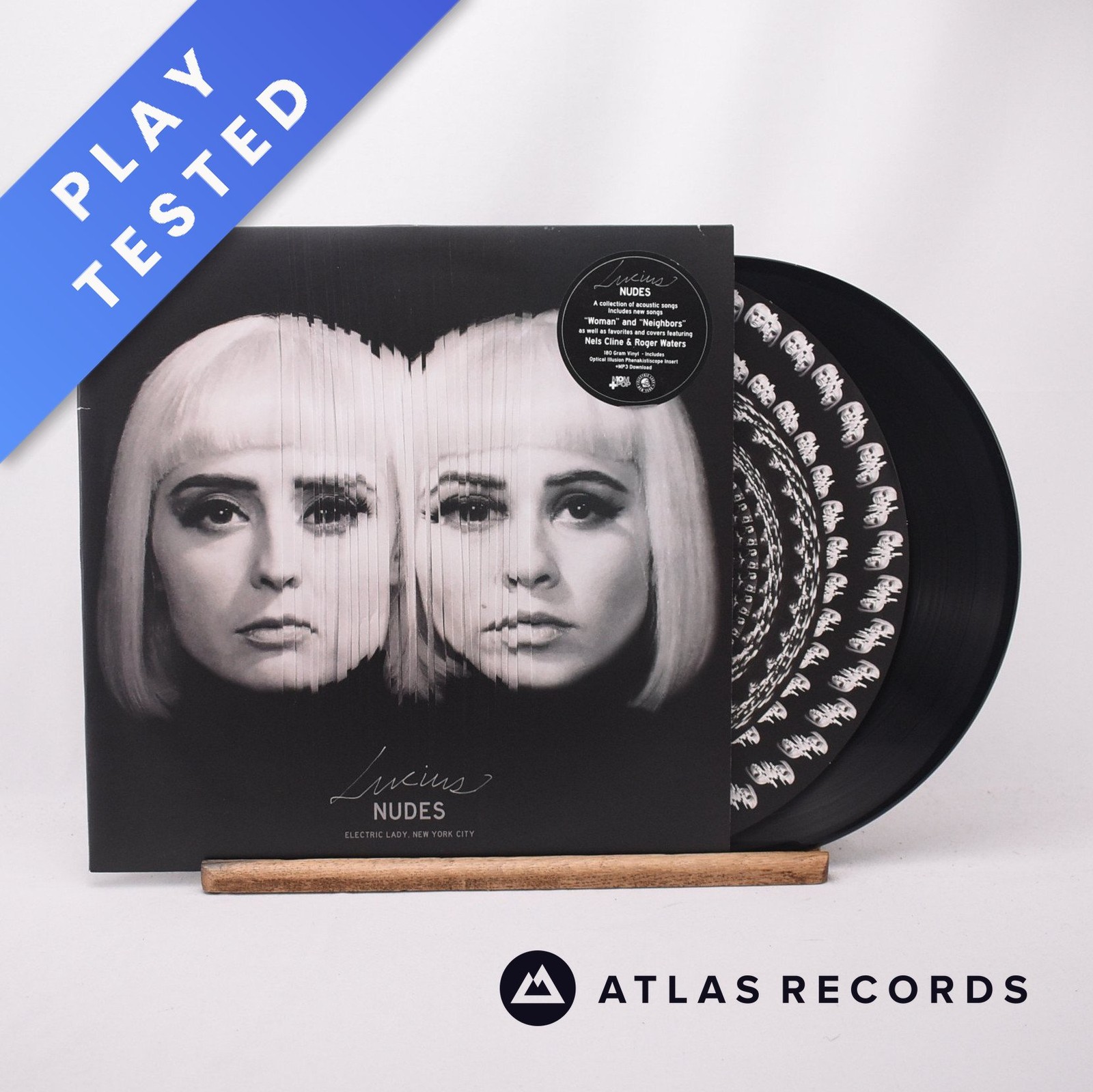 Lucius Nudes 180G Deluxe Edition Insert Mpo Us LP Album Vinyl Record - EX/NM