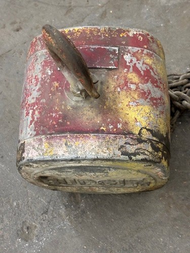 BUDGIT 2-TON USA SERIES HAND CHAIN HOIST 8263 SR 10FT CHAIN - Picture 7 of 10